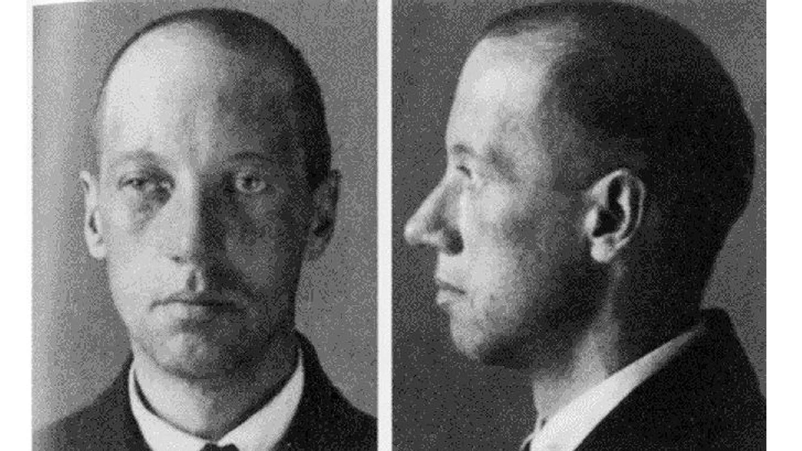 последнее фото Николая Гумилева из следственного дела, 1921 год