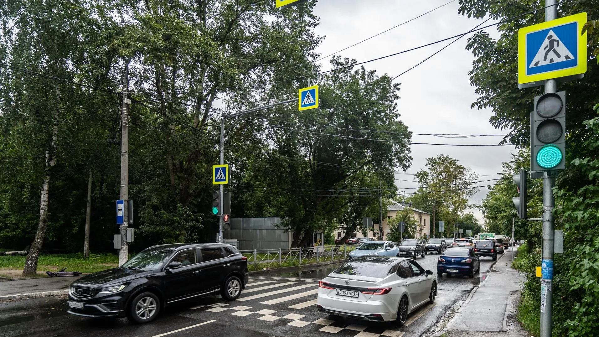 Водителей и пешеходов Подмосковья призвали соблюдать ПДД в связи с возможными дождями