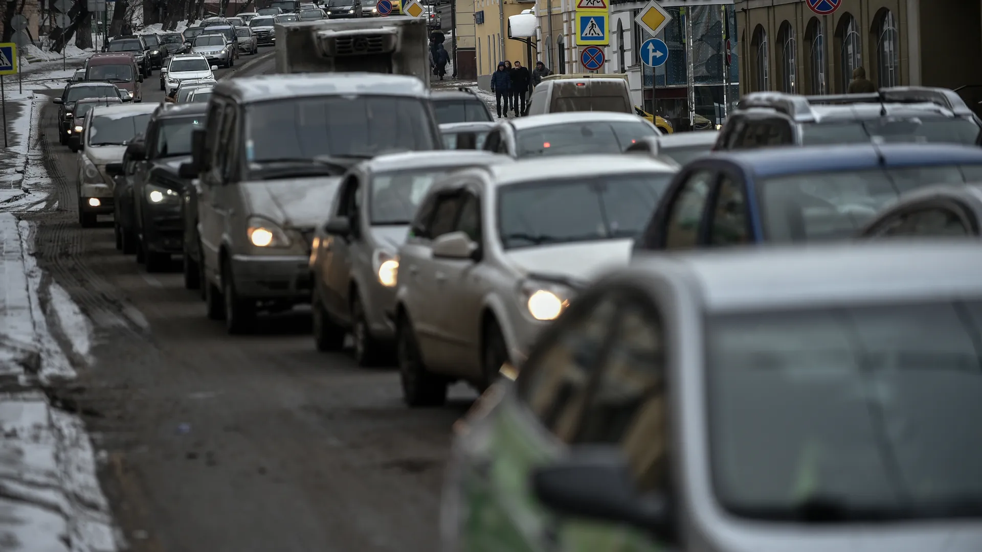 Дорожная ситуация в Москве