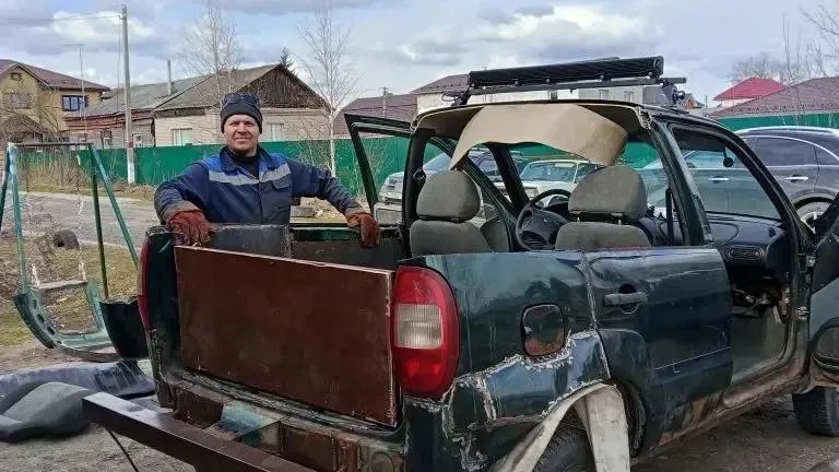 Вторая жизнь: «Нива» из Павловского Посада отправилась в зону СВО