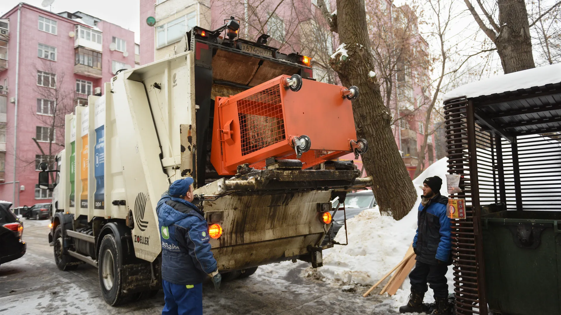 Сбор и вывоз мусора в Москве