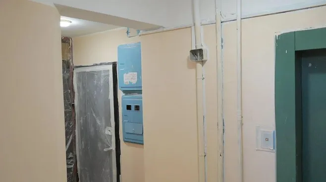 В Городском округе Пушкинский завершают ремонт 56 подъездов по программе «Чистый округ»