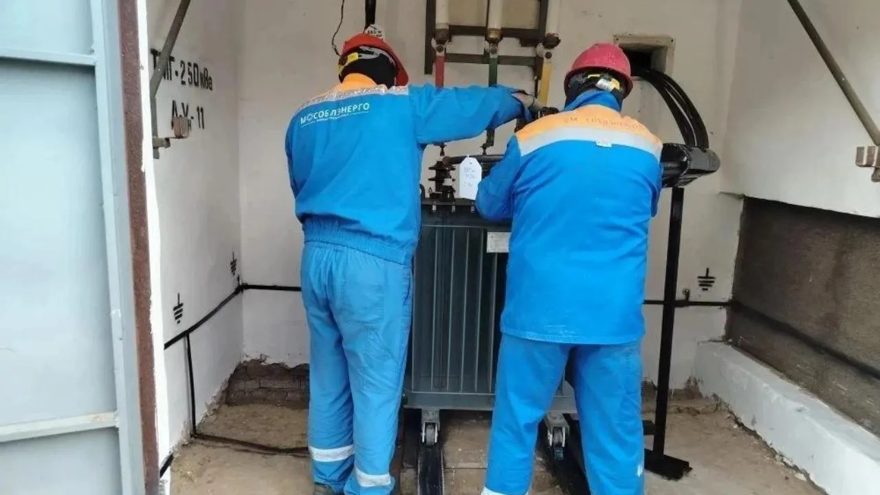 Более 500 частных домов и школа в Голицыне обеспечены стабильным электроснабжением