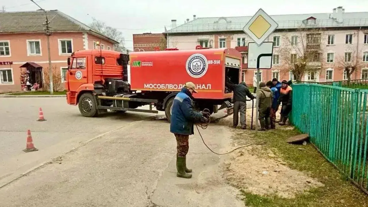 Специалисты «Мособлводоканала» за неделю устранили более 300 засоров