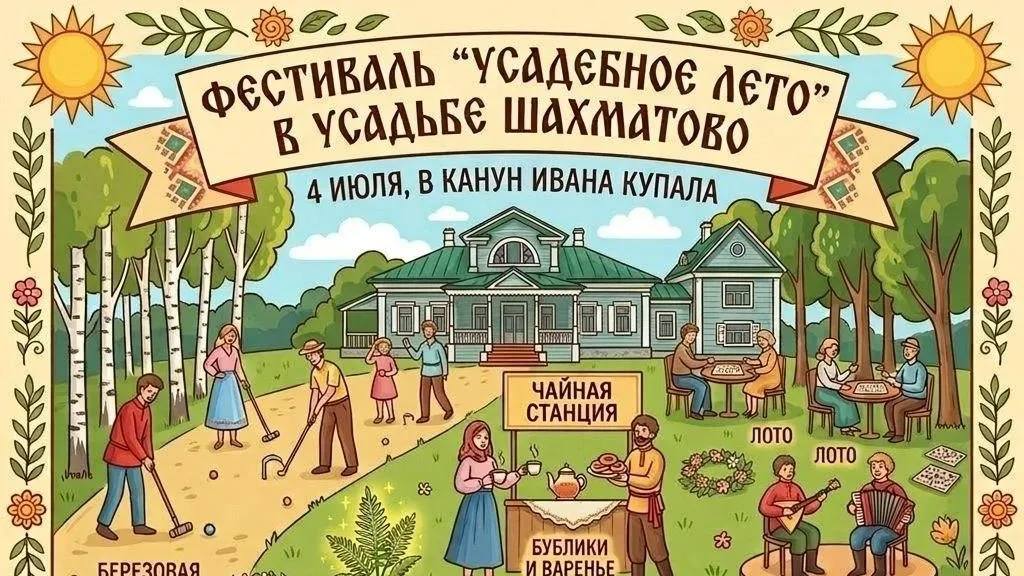 В Солнечногорске пройдет фестиваль «Усадебное лето»