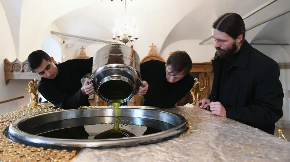 завершение чина мироварения
