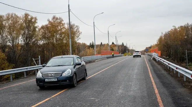 В Серпухове по народной программе отремонтировали мост в деревне Лукино