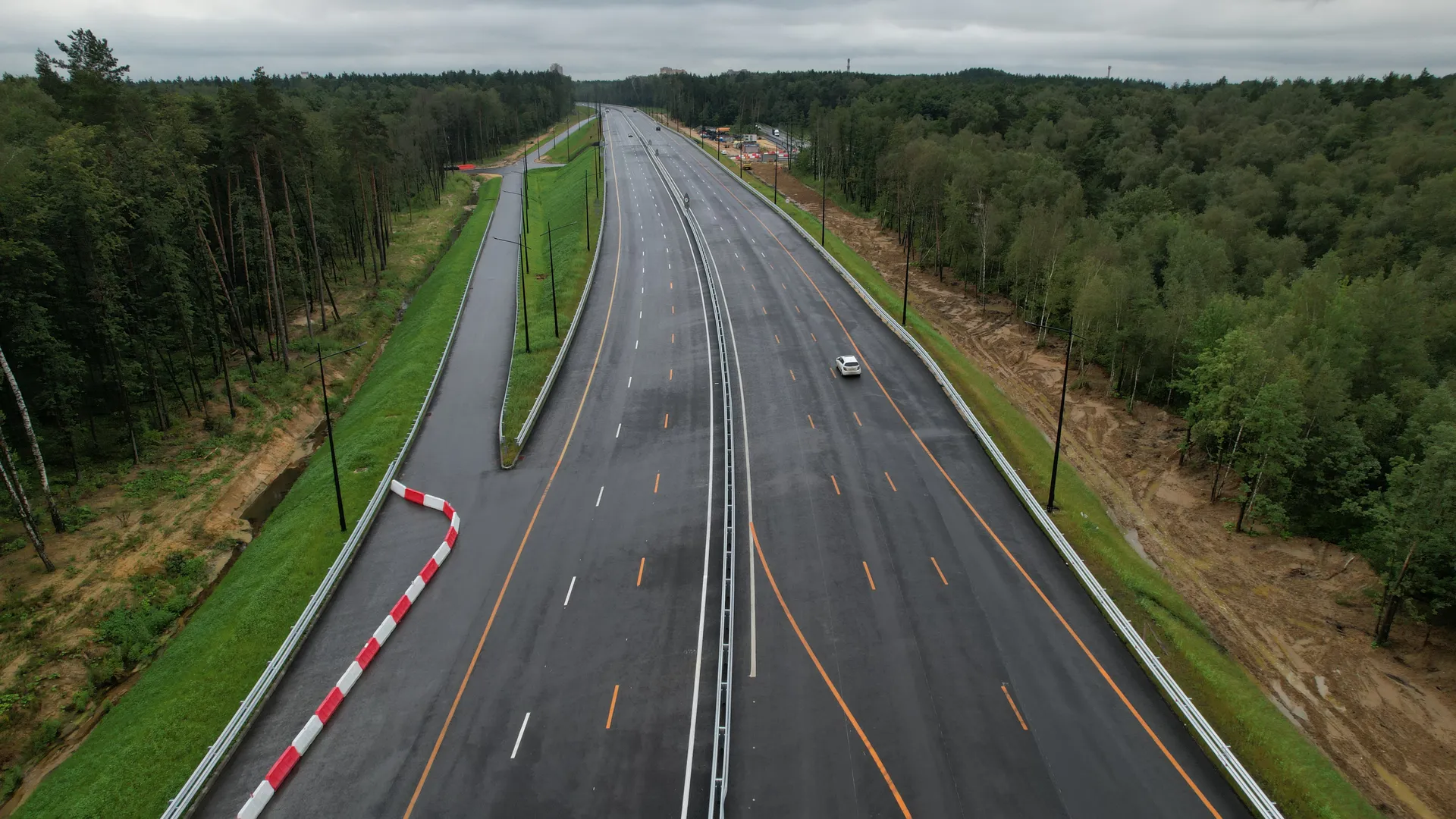 Еще два участка Южно-Лыткаринской автодороги готовятся к запуску