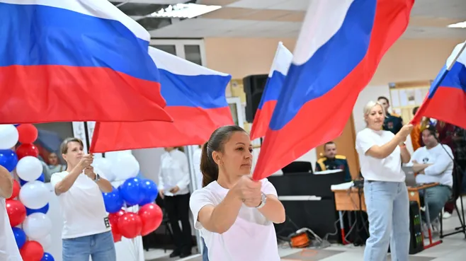 «Запугать Россию невозможно»: Путин поблагодарил россиян за участие в выборах