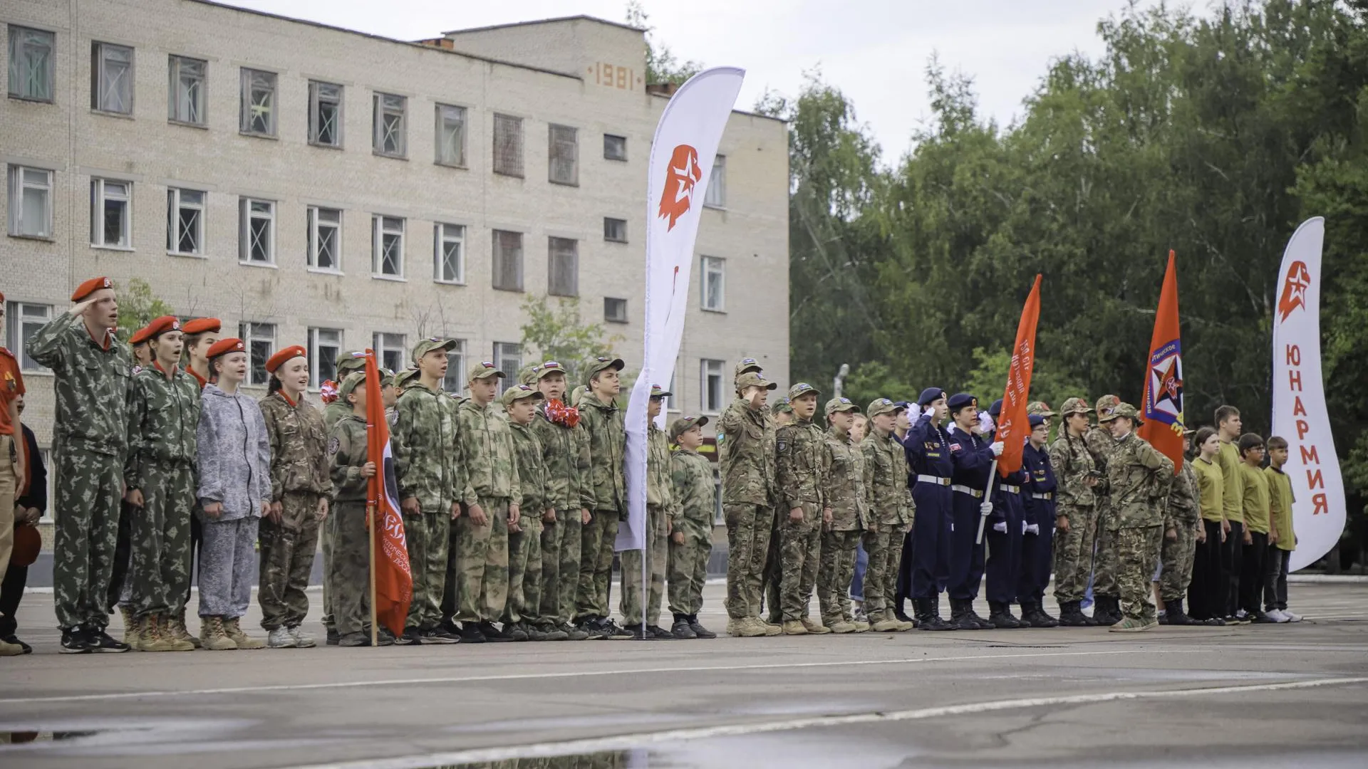 В Московской области провели юнармейскую игру «Юный снайпер»