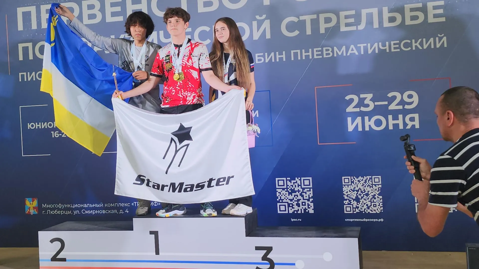 На первом месте Матвей Балуев