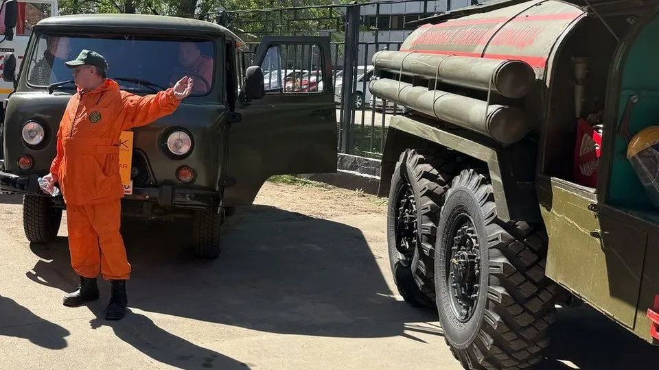 Акция от «Феникса» и добровольного отряда спасателей наукограда. Фото: ДПК г. о. Черноголовка&nbsp;