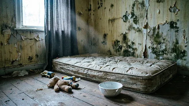 16 одичавших детей жили в грязи и голоде: их родителей обвинили в страшном преступлении