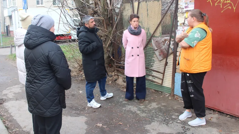 Встреча заместителя главы округа с представителями магазина. Фото: пресс-служба администрации г.о. Фрязино