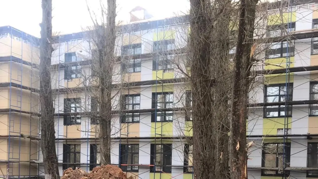 Часцовская школа в Одинцово на пути к обновлению: капитальный ремонт завершили на 60%
