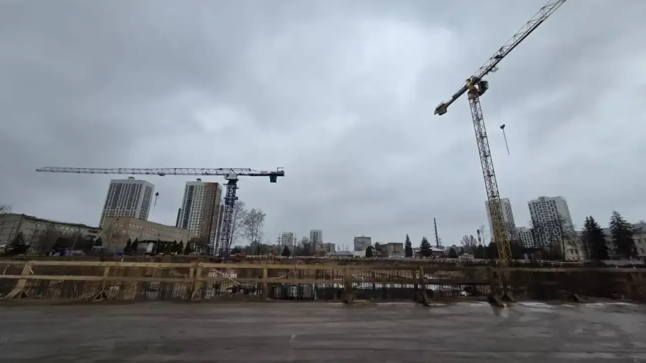 В многофункциональном медицинском центре в Мытищах начались монолитные работы