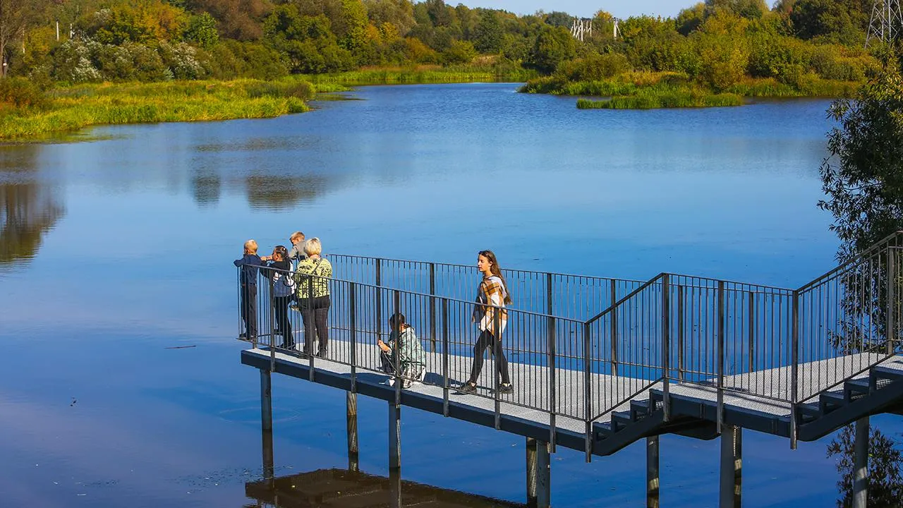 Парк «Меланж», г. Куровское