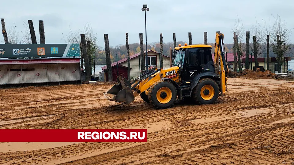 Каток с видом на Сенеж/Фото: Валентина Максимова