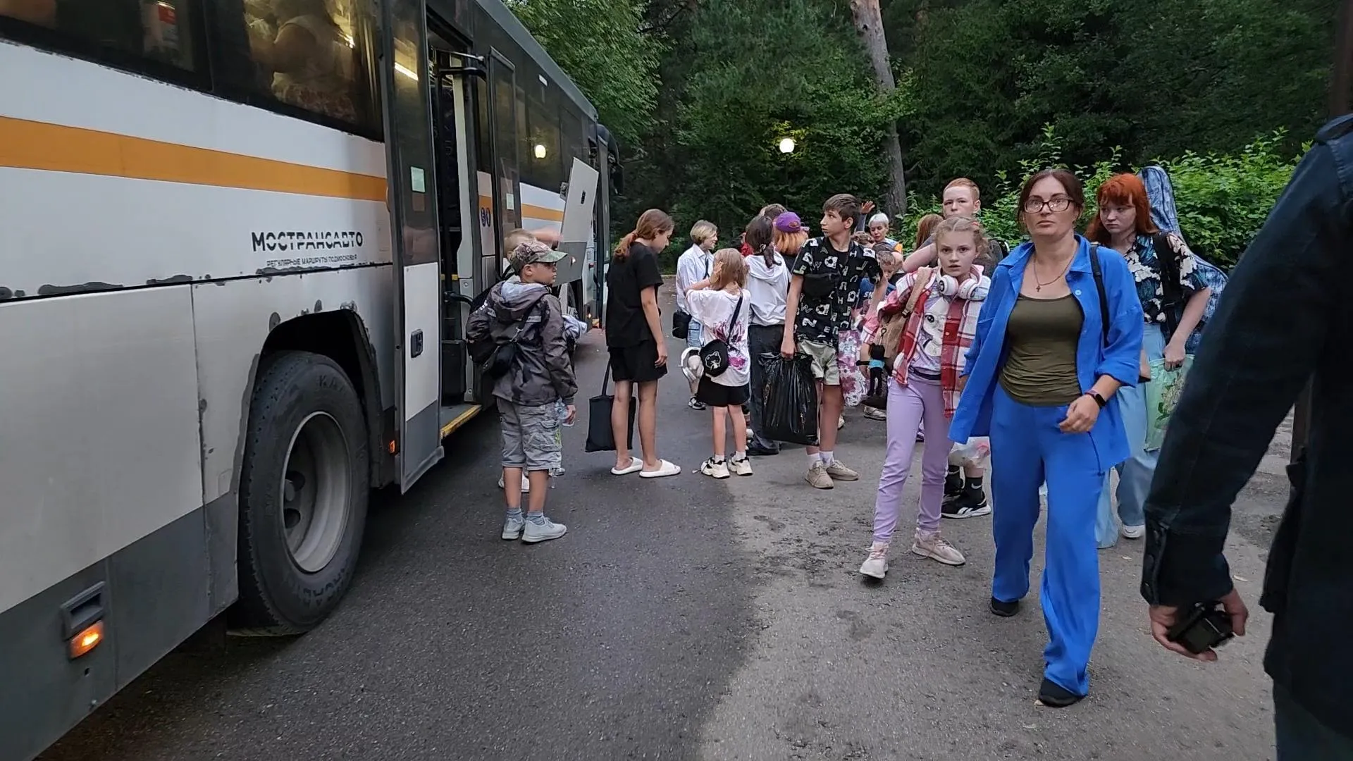 Пункт временного размещения в лагере «Мечта», Подольск