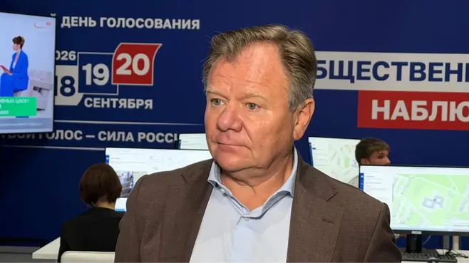 Народный артист РФ Игорь Бутман посетил Центр общественного наблюдения за выборами в Подмосковье
