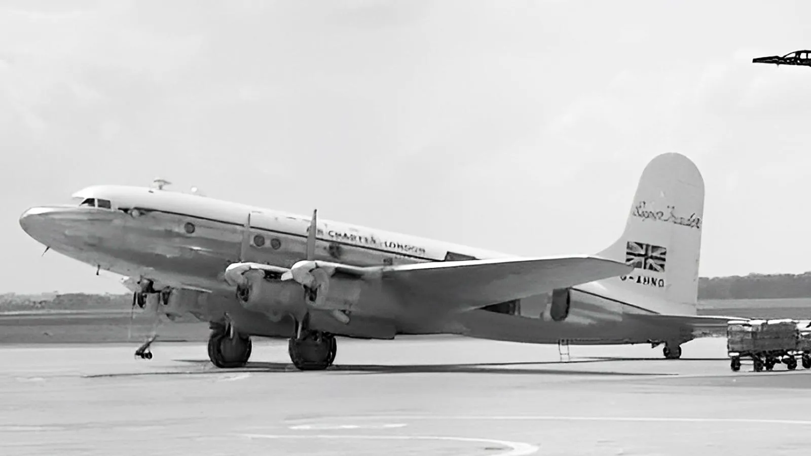 Самолет Avro Tudor, 1955 год
