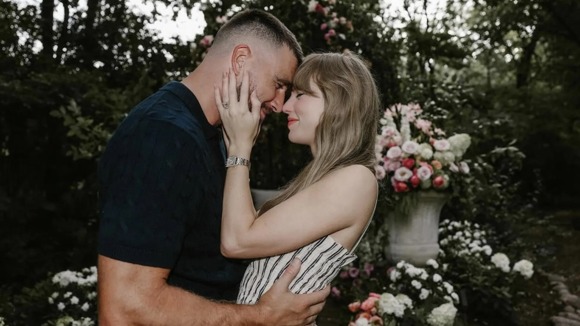 Taylor Swift and Travis Kelce