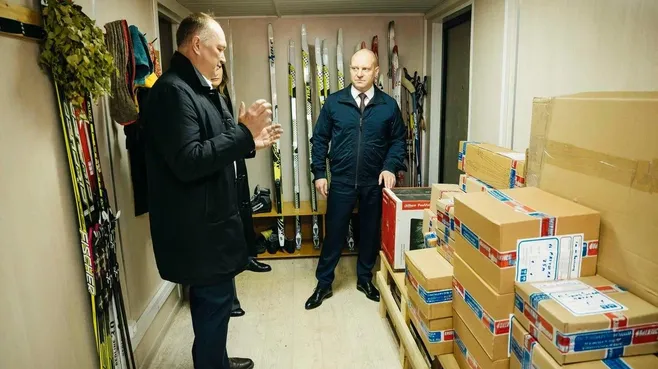 Биатлонисты из Городского округа Пушкинский получили новое оборудование для будущих побед