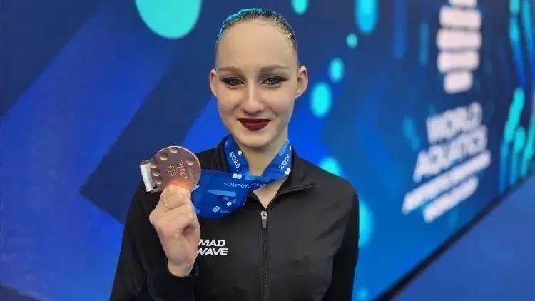 Подмосковная спортсменка завоевала медали этапа Кубка мира по синхронному плаванию