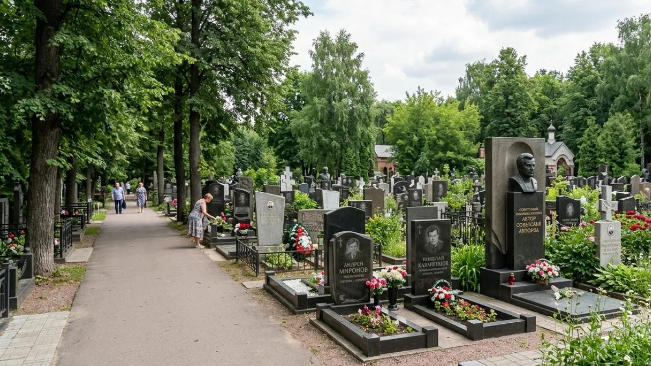 Светлану Маслякову похоронили отдельно от мужа