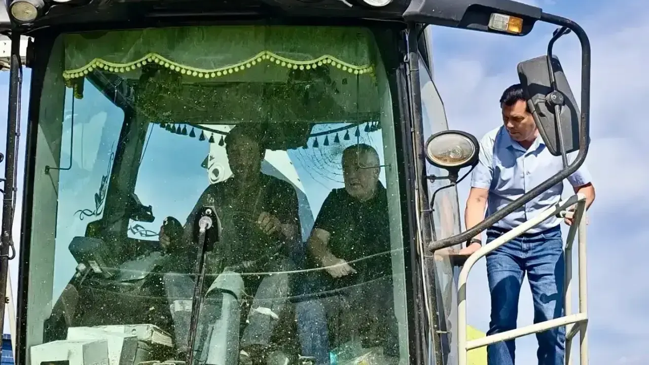 В совхозе «Головково» в Наро-Фоминске стартовала уборочная кампания