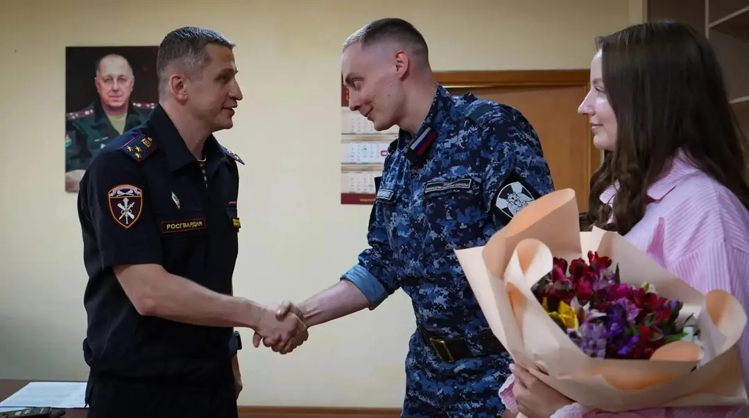 Познакомились на службе и сыграли свадьбу в День семьи: истории сотрудников Росгвардии Подмосковья