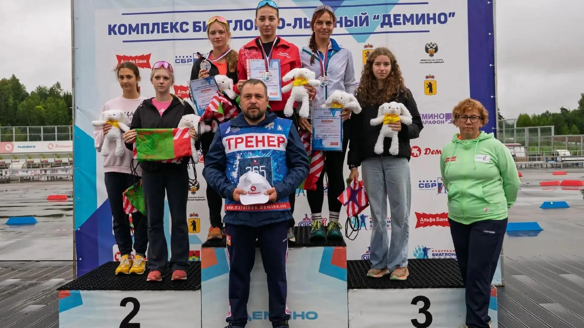 Подмосковные биатлонисты завоевали 10 медалей на первенстве ЦФО