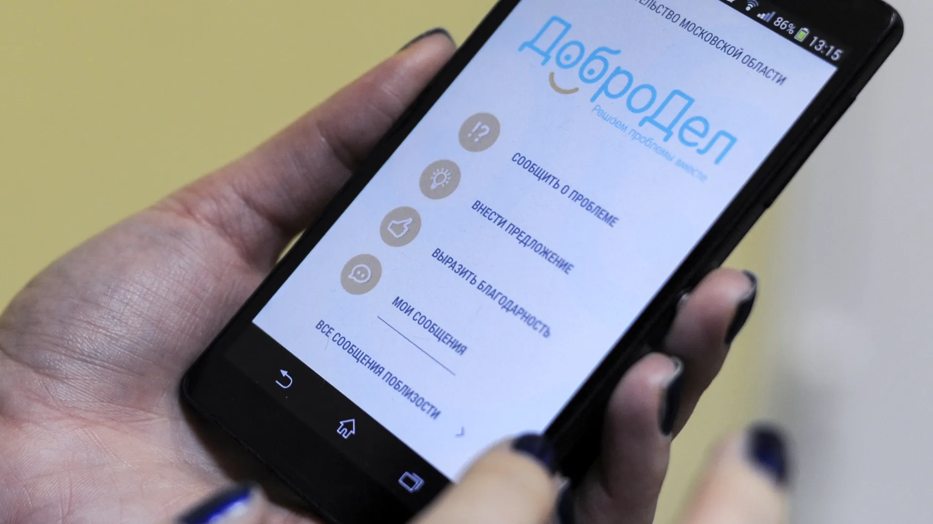 Работа портала «Добродел»