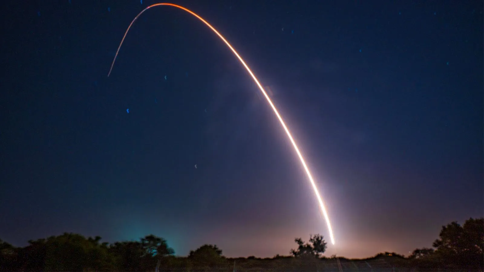 Запуск ракеты Minuteman III, база Ванденберг, Калифорния, 21 мая 2025 года. Airman 1st Class Jack Rodriguez