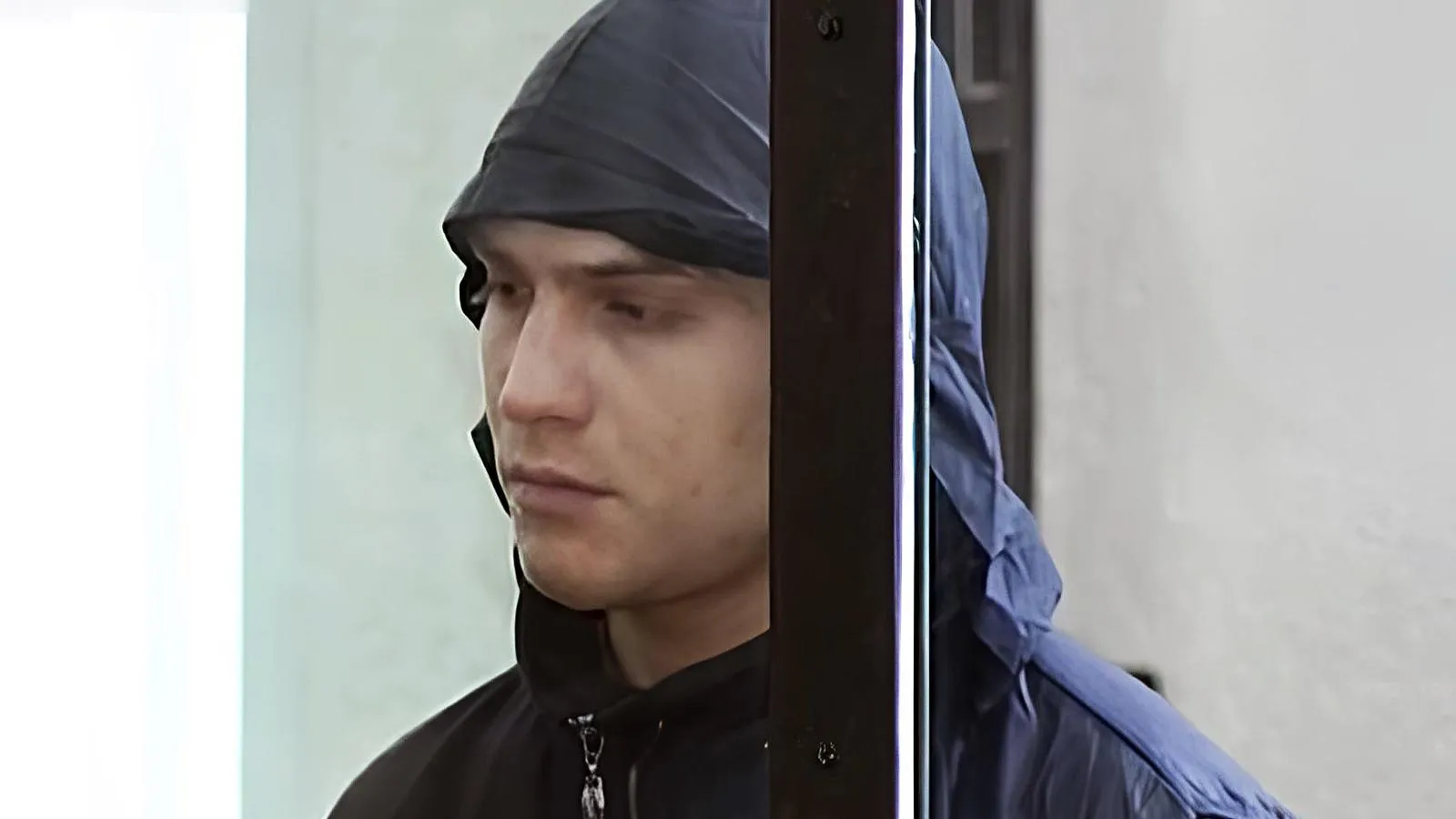 Александр Бычков в суде. Кадр из новостей Первого канала