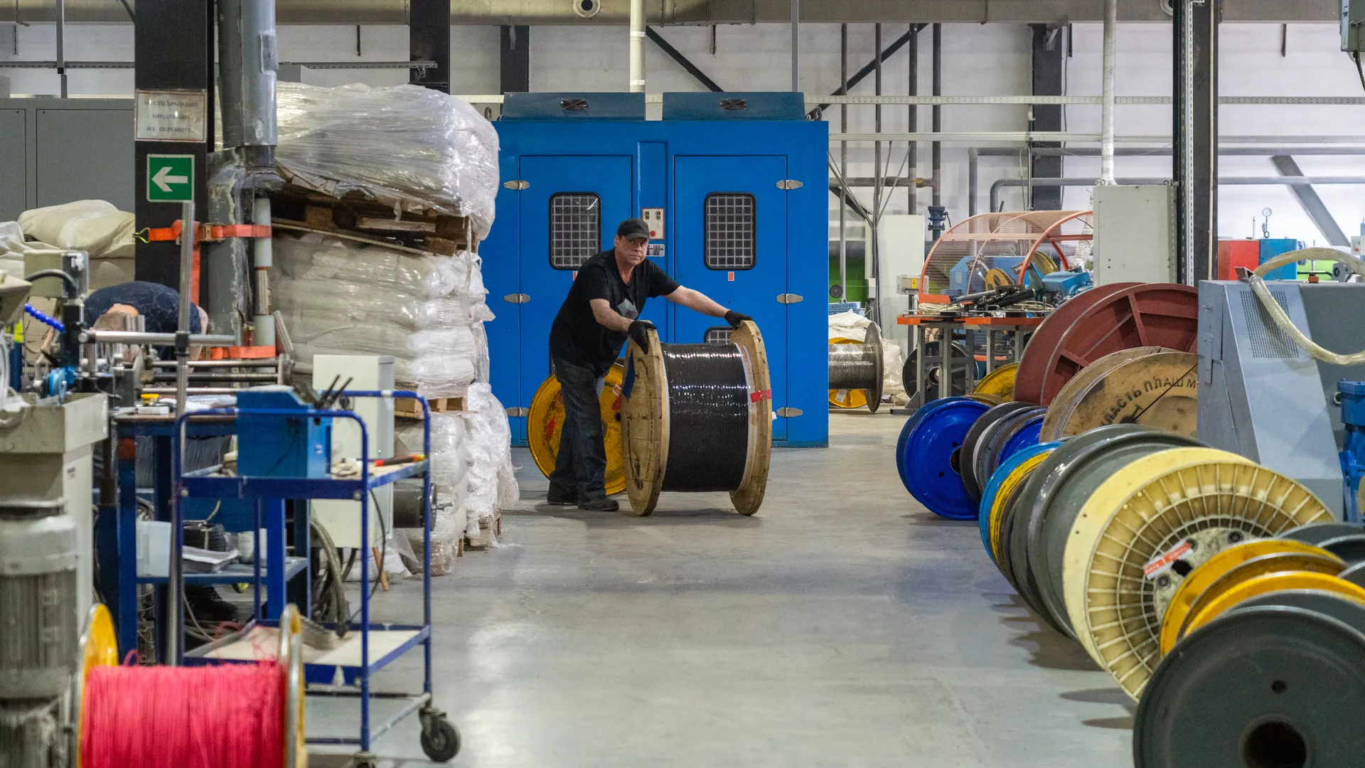 Цех кабельного завода «СПКБ Техно» в Подольске
