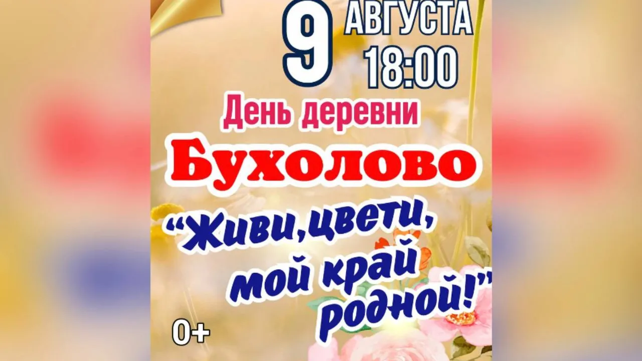 Та самая афиша Дня деревни, которая разлетается по интернету.&nbsp;Фото: Степаньковский ДК