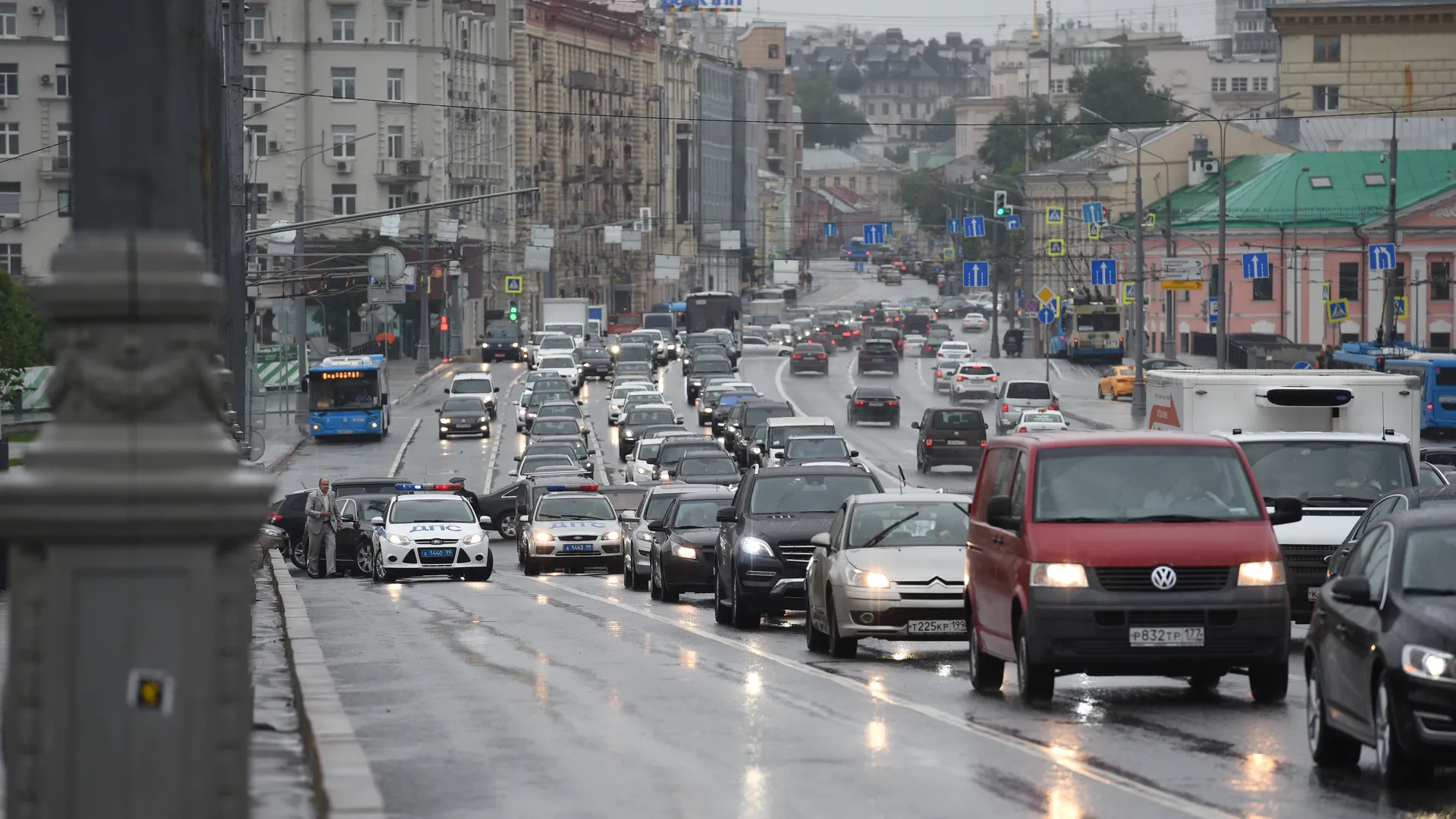 Пробки в Москве