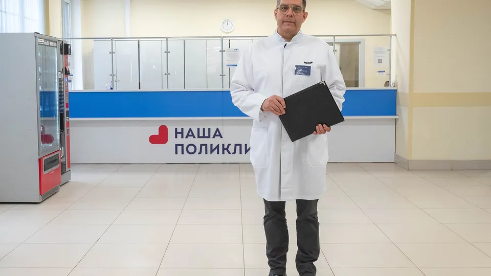 Заведующий городской поликлиникой № 2 Александр Пахомов. Фото: администрация г.о. Реутов