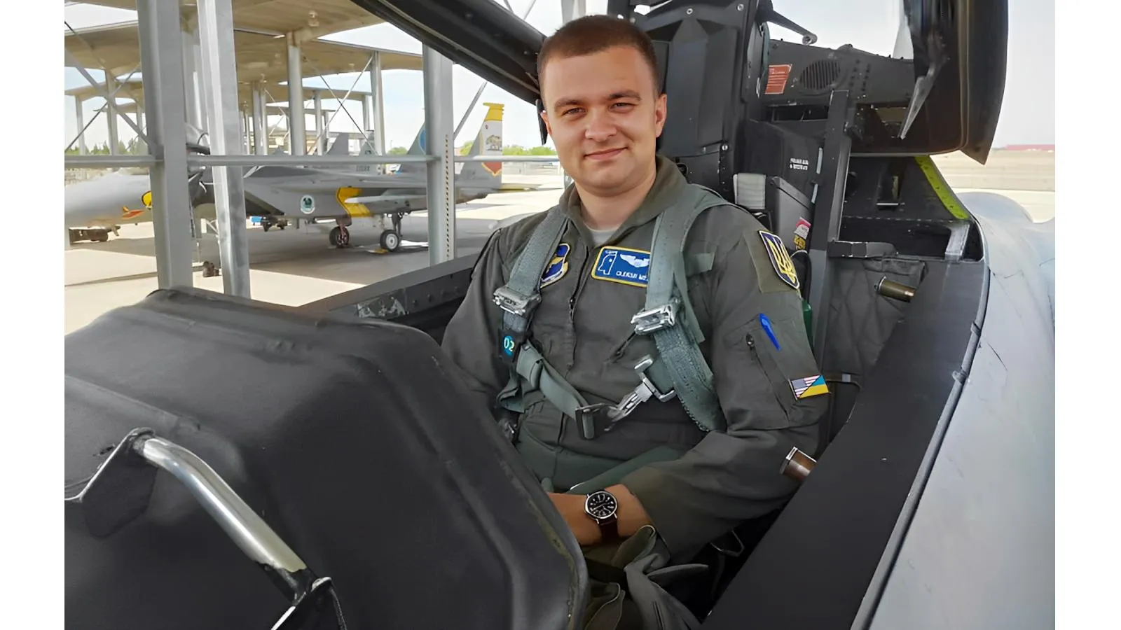 Украинский военный летчик, посмертно представленный к званию полковника, Алексей Месь, 2024 год