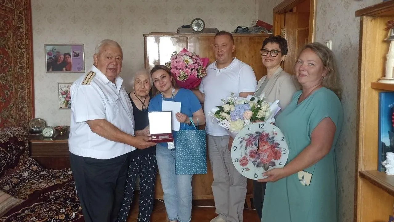 Участнице битвы за Москву из Пушкино исполнилось 106 лет