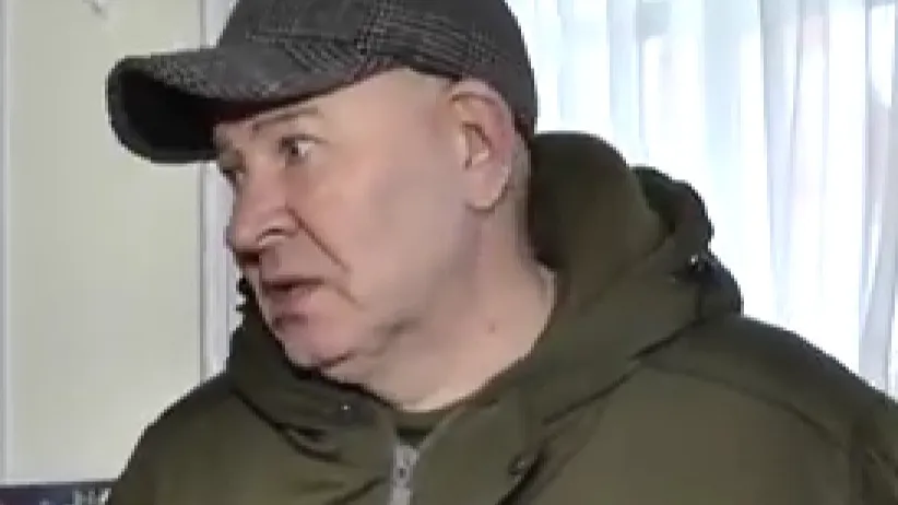 Прихожанин монастыря Александр (скриншот из видеосюжета ТВ «Угреша»)