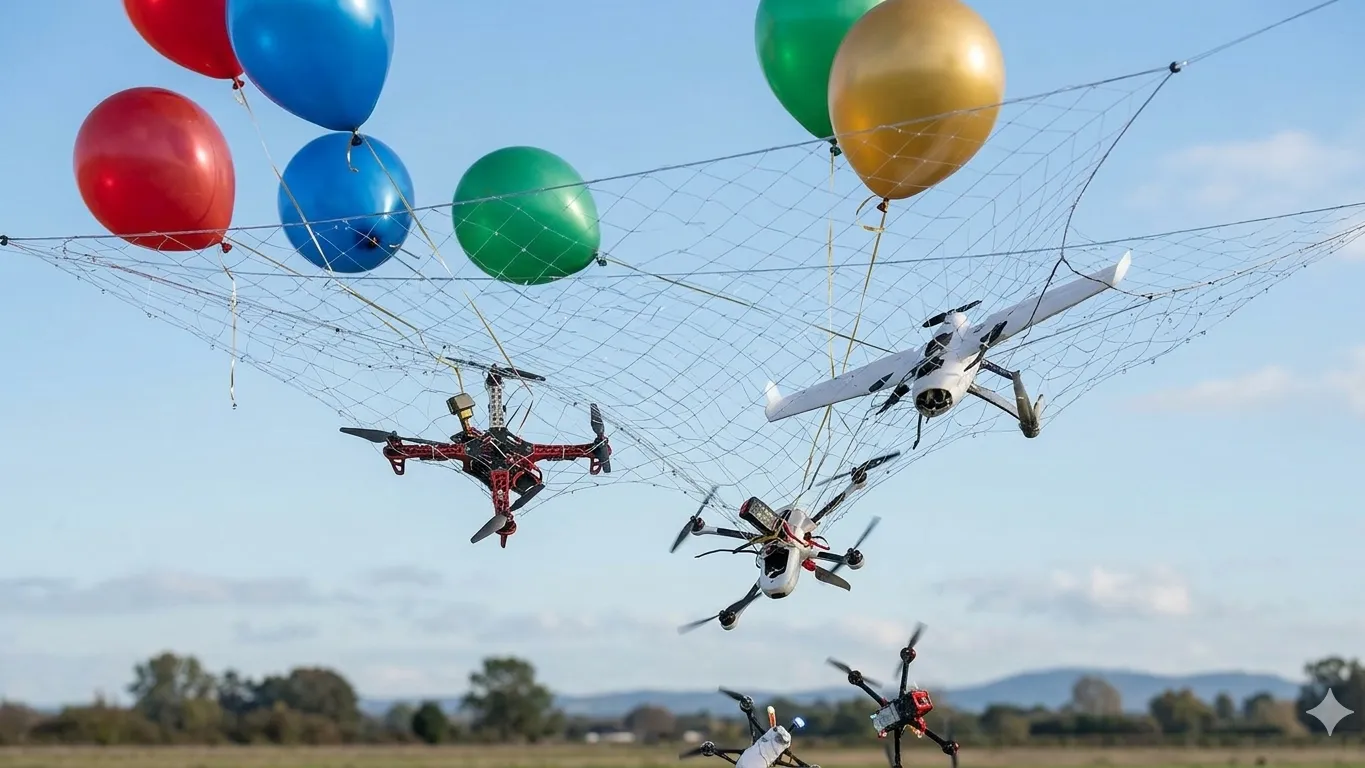 Воздушные шары и рыболовные сети против дронов-камикадзе: ветеран из Реутова предложил простой способ защиты тыла