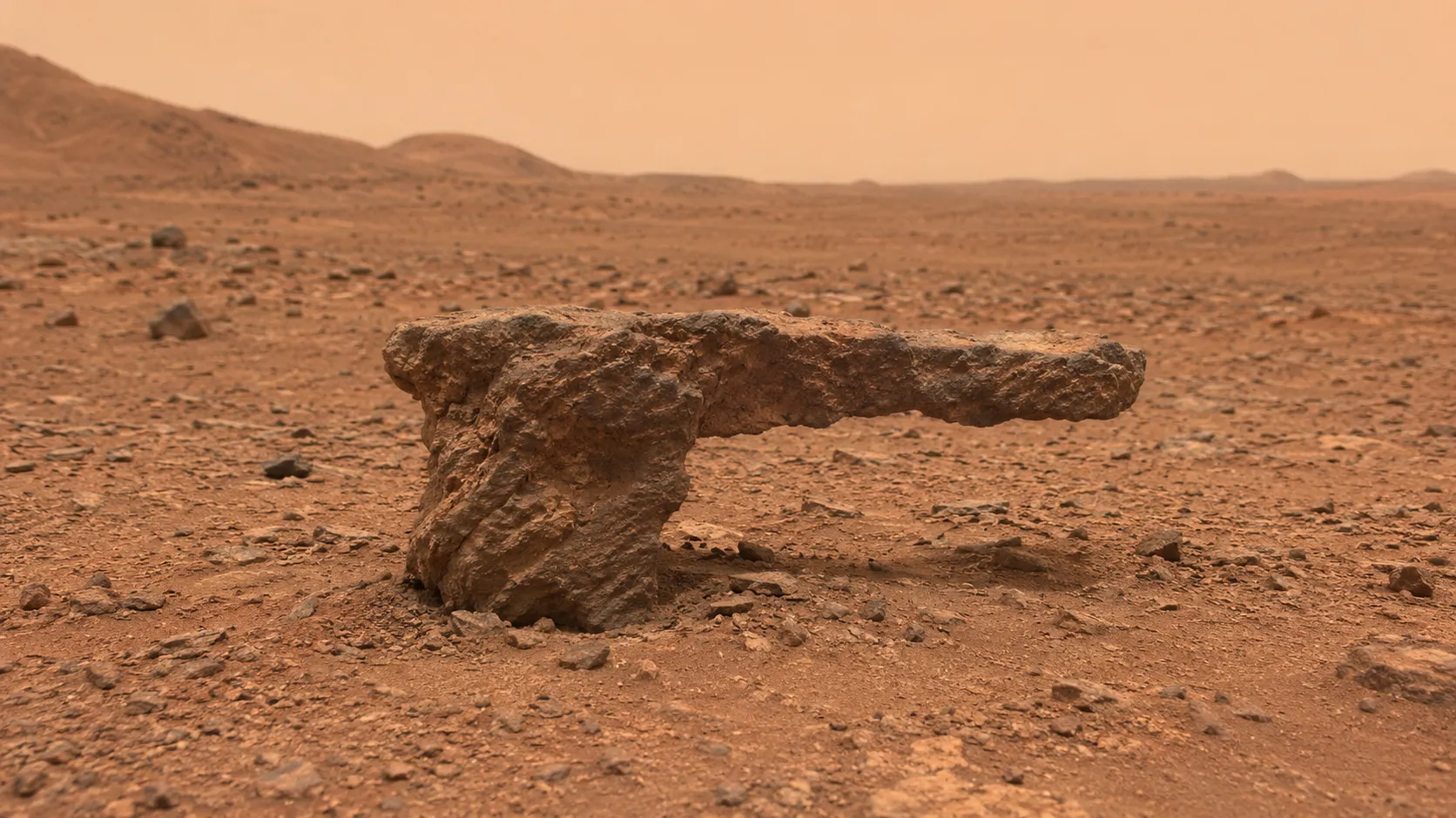 «Оружие пришельцев на снимках NASA»: что за странный объект на Марсе заставил ученых спорить