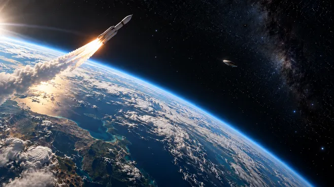 НЛО попало в прямой эфир? Видео запуска ракеты Starship вызвало споры среди пользователей сети
