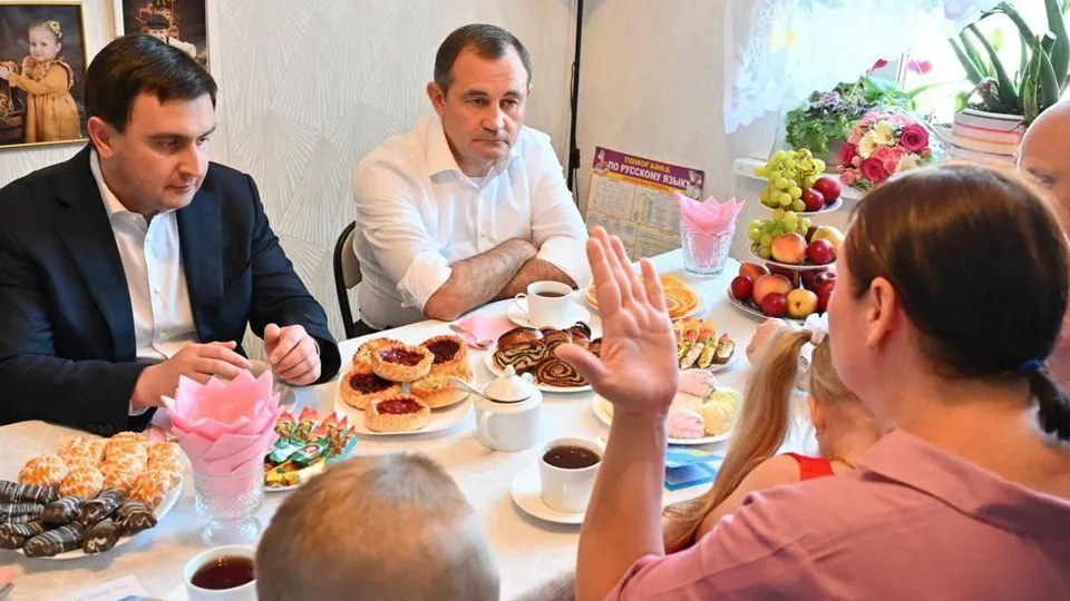 Глава Реутова Филипп Науменко и председатель Мособлдумы Игорь Брынцалов.&nbsp;Фото: администрация г.о. Реутов