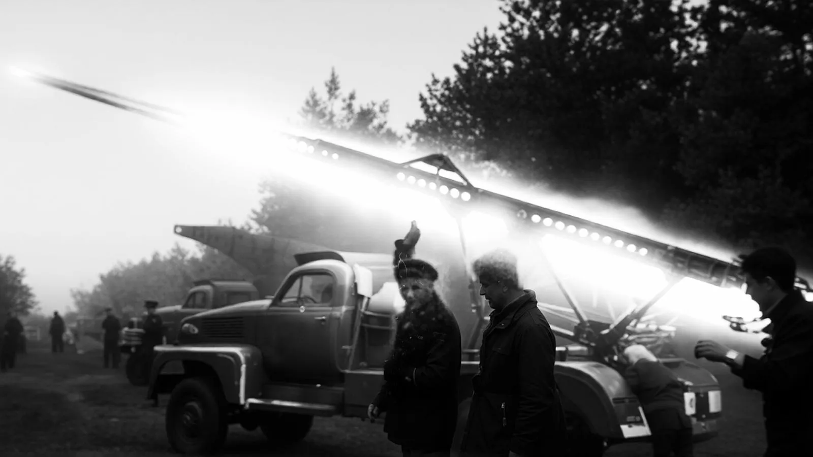 огонь «Катюши», Белоруссия, 1941 год. Архивный снимок