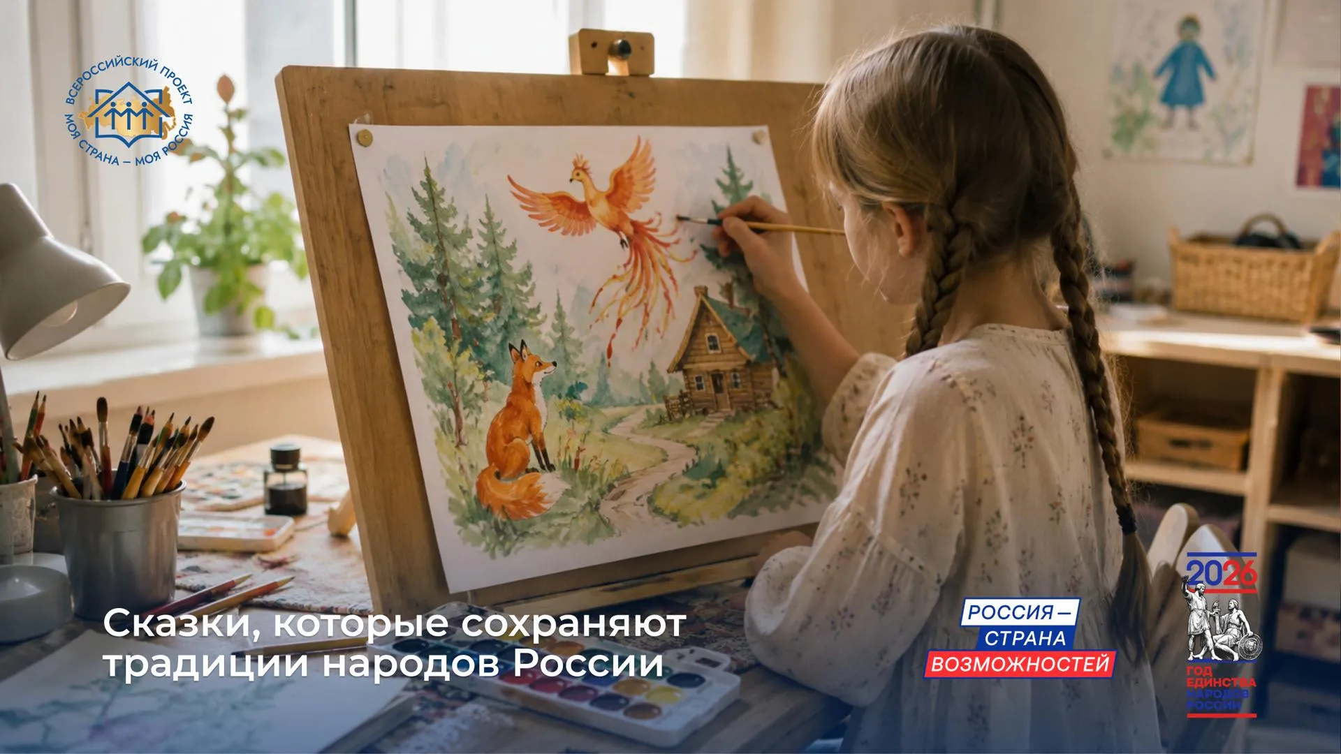 Подмосковные юные авторы одержали победу в специальной номинации конкурса «Моя страна — моя Россия»