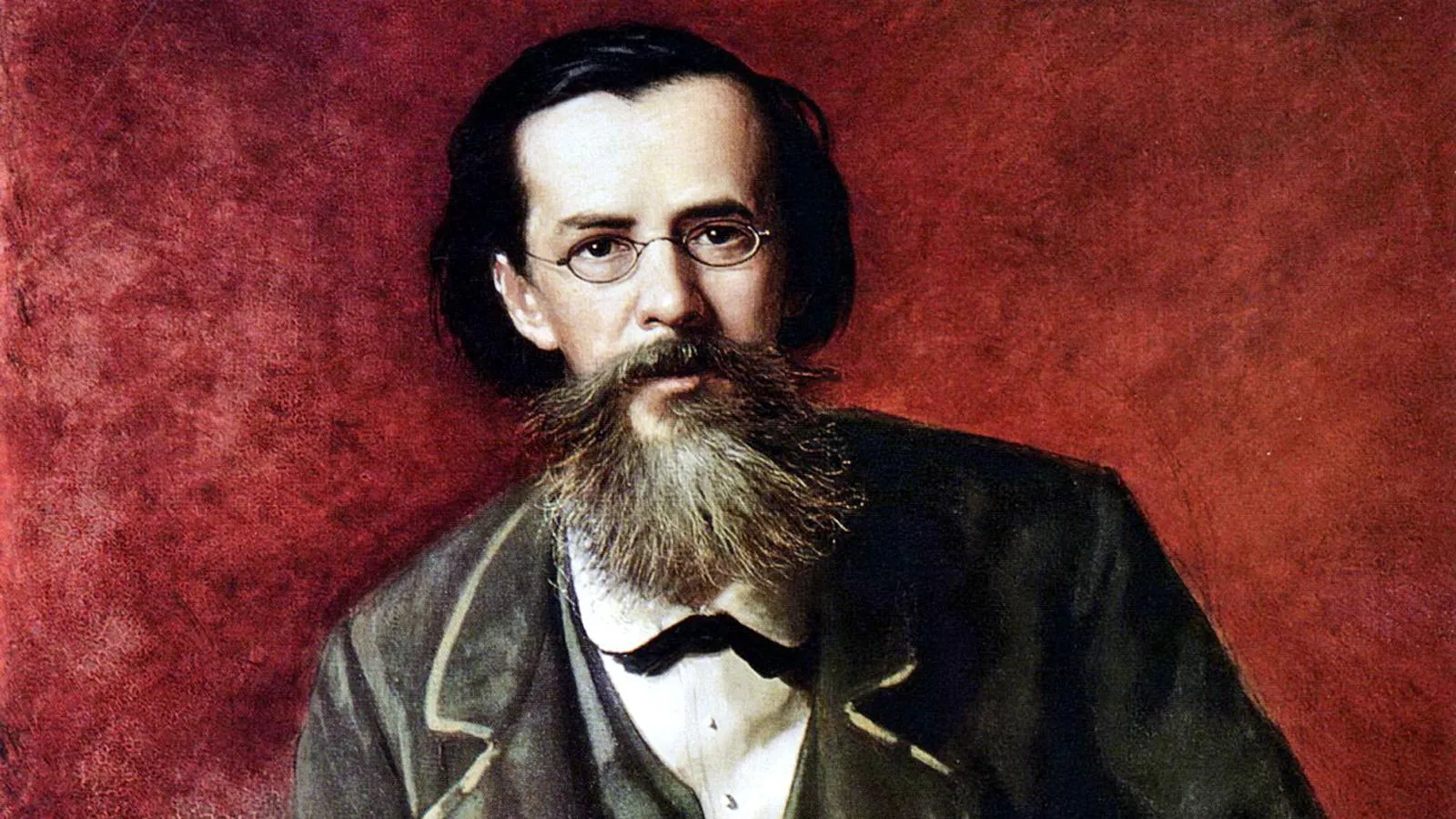 портрет Аполлона Майкова кисти Василия Перова, 1872
