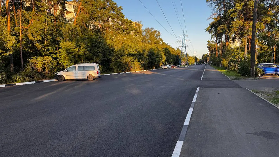 Улица Семашко в Жуковском. Фото: пресс-служба губернатора и правительства Московской области
